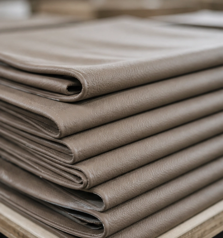 Folded stock ready for dispatch